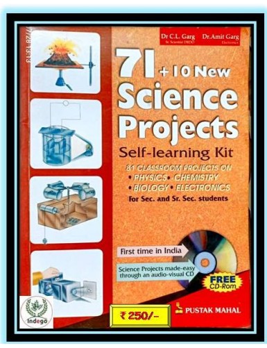 71+10 New Science Projects (With Cd)